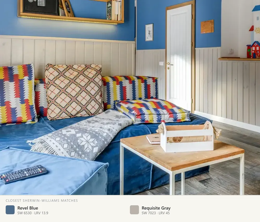 Blue children's room